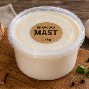 Škvarená bravčová masť 0,5 kg