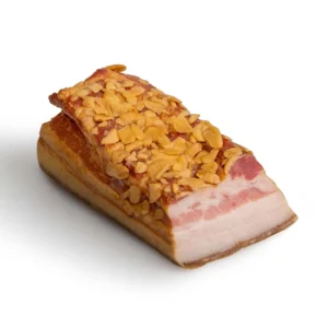 Staroslovenská slanina s cesnakom
